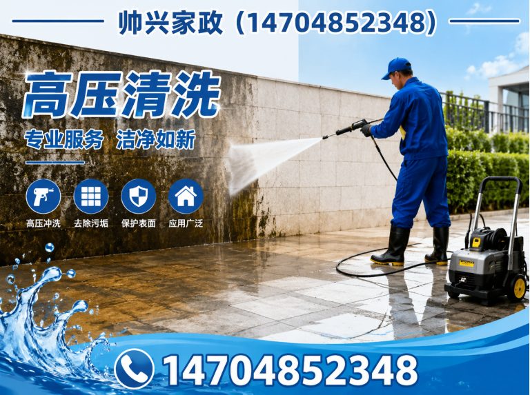 南山区高压清洗展示图